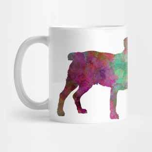 Appenzell Cattle Dog in watercolor Mug